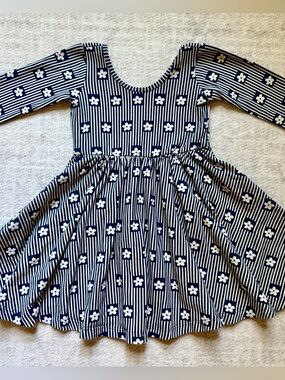 Alice & Ames Ballet Twirl Dress in Boxed Floral (2T - see note!)